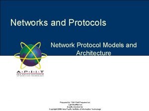 Network protocol architecture