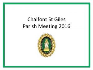 Chalfont st giles parish council