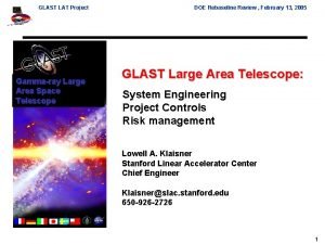 GLAST LAT Project Gammaray Large Area Space Telescope