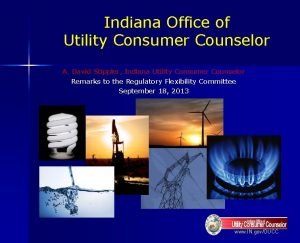 Indiana office of utility consumer counselor