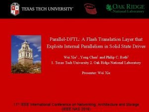 ParallelDFTL A Flash Translation Layer that Exploits Internal