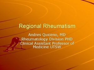 Rheumatology