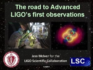 The road to Advanced LIGOs first observations Photo