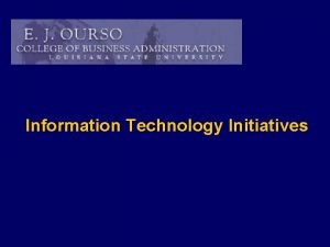 Information Technology Initiatives Sobering Factoids Louisianas average wage