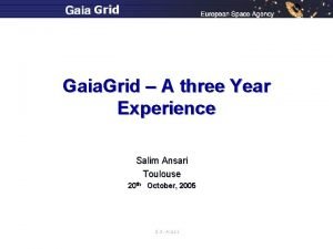 Gaia grid