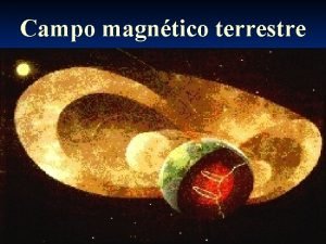 Campo magntico terrestre INTENSIDAD 6 x 10 5