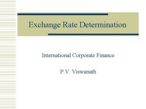Nominal exchange rate