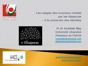 Les usages des nouveaux mdias par les diasporas