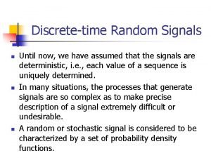 Ergodicity