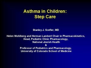 Asthma step up therapy