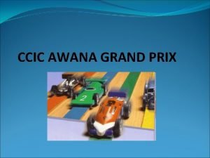 Awana grand prix car ideas Awana grand prix car ideas