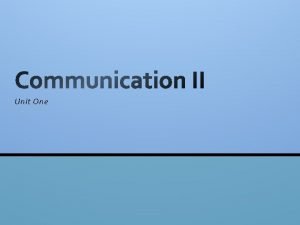 Five purposes of communication