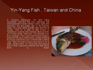 Yin yang fish dish Yin yang fish dish