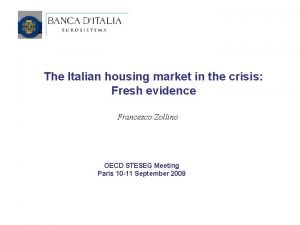 Italy housing market