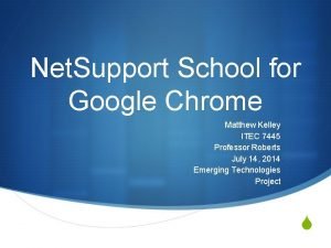 Net support school