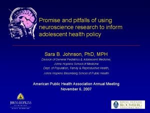 Promise and pitfalls of using neuroscience research to