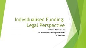 Auckland disability law