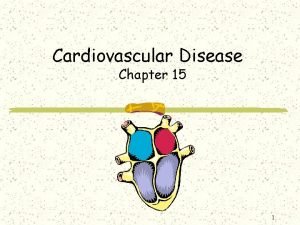 Cardiovascular Disease Chapter 15 1 Introduction Cardiovascular disease