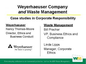 Waste management company profile doc