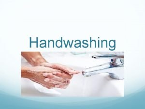 Osha hand washing