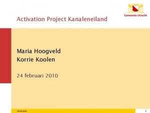 Activation Project Kanaleneiland Maria Hoogveld Korrie Koolen 24