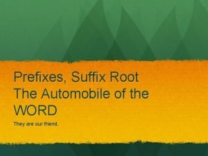Automobile root word