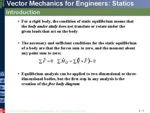 Vector mechanics