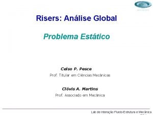 Risers Anlise Global Problema Esttico Celso P Pesce
