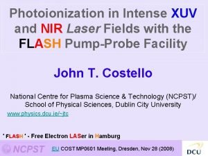 Photoionization in Intense XUV and NIR Laser Fields