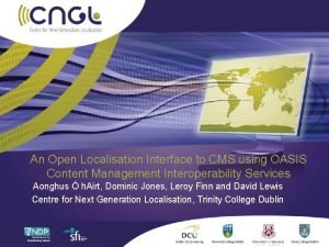 Cms localisation