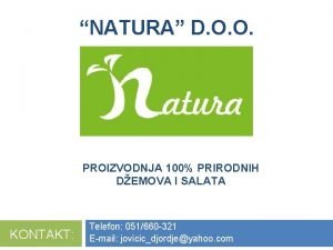 100% natura