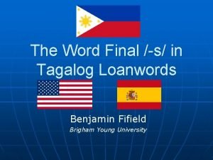 Tagalog loanwords