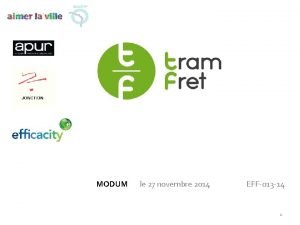 MODUM le 27 novembre 2014 EFF013 14 1