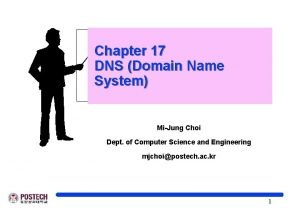 Chapter 17 DNS Domain Name System MiJung Choi