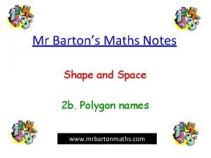 Mr Bartons Maths Notes Shape and Space 2