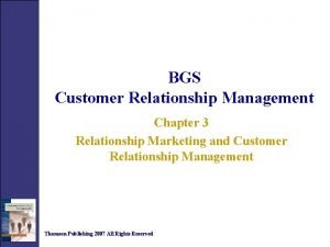 Meaning of relationship marketing