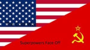 Superpowers cold war