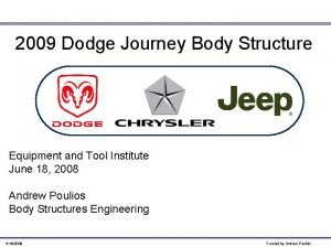 Dodge journey undercarriage diagram