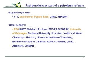 Fast pyrolysis as part of a petroleum refinery