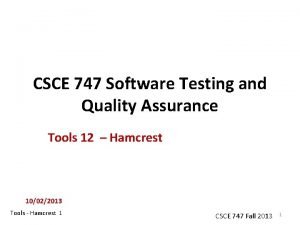 Software testing Software testing