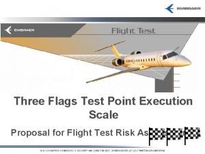 EMBRAER Safety Review Board Three Flags Test Point