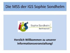 Igs sophie sondhelm