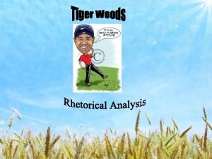 Tiger woods introduction