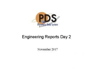 Engineering Reports Day 2 November 2017 EN Reports