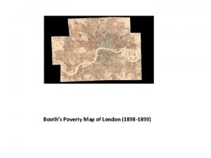 Booths Poverty Map of London 1898 1899 Mayhews