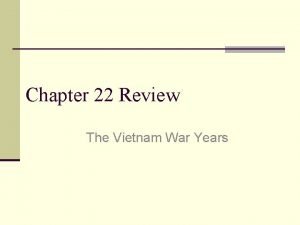 Chapter 22 review