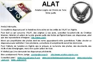 ALAT Aviation Lgre de lArme de Terre 3me