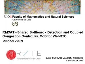 RMCAT Shared Bottleneck Detection and Coupled Congestion Control