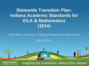 Indiana ela standards