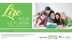 Des actions efficaces pour motiver les jeunes de